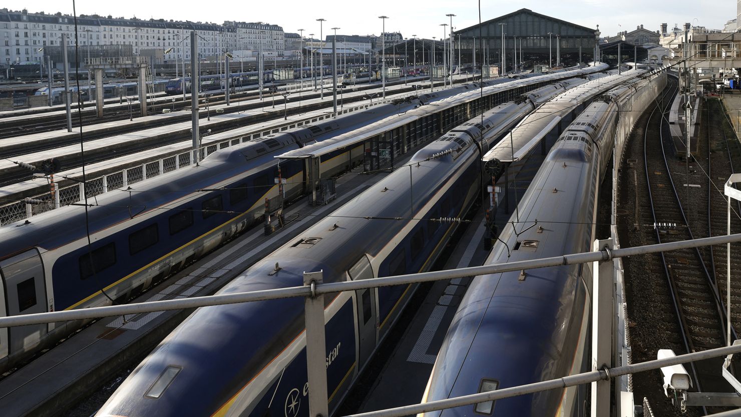 Unexploded WWII bomb outside Paris station halts Eurostar travel to London and trains to northern France