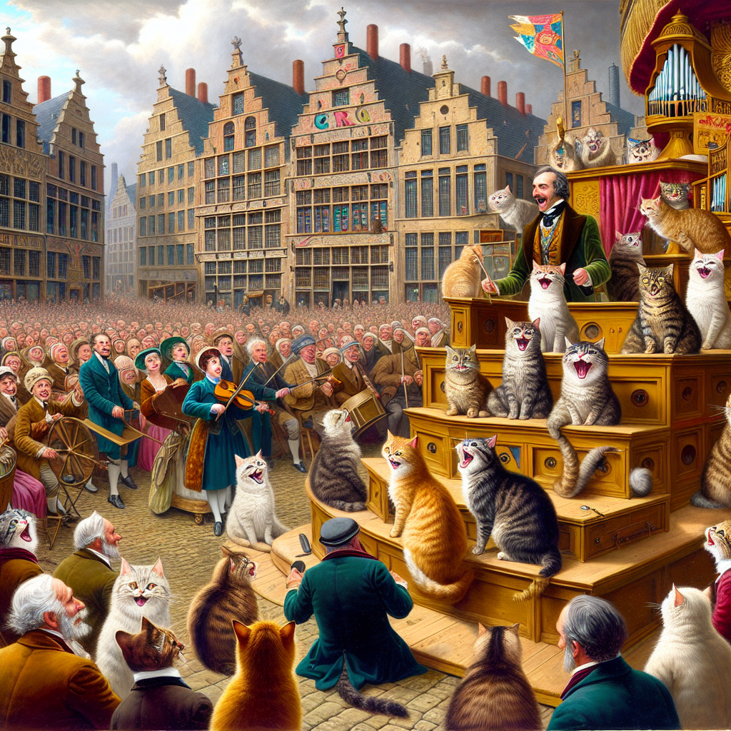 The Great Cat Organ Concert of 18th-Century Belgium